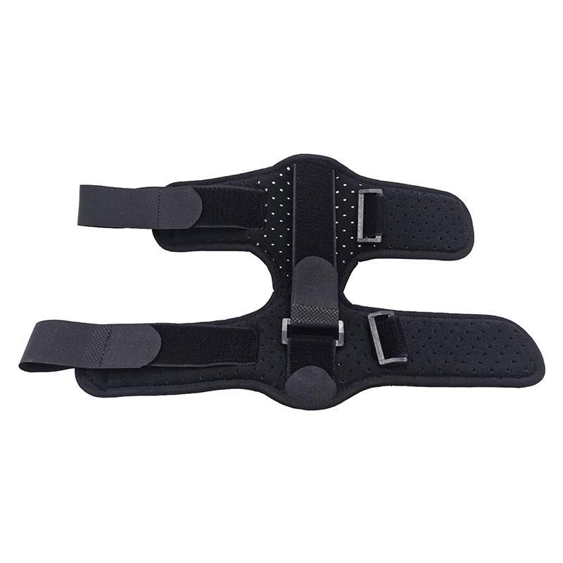 Cross-border foot sagging orthosis adult night-use stroke hemiplegia foot support foot valgus foot sagging correction belt black One size fits all