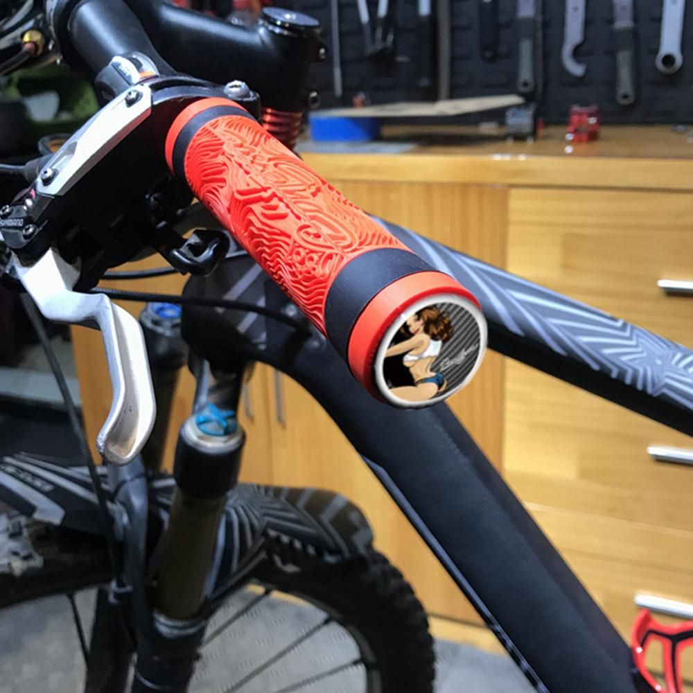 Bike Handlebar End Plugs Aluminum Alloy Handlebar Caps Bicycle Grip Bar End Caps for Mountain Road Bikes