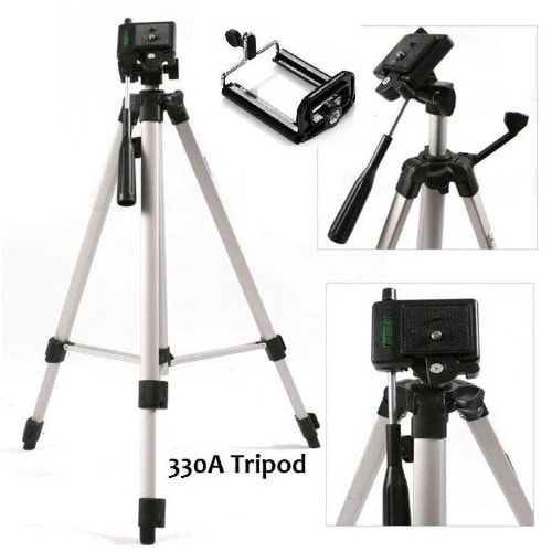 Wt-330a Professional Aluminum Camera Tripod For Dslr Camera & Mobile Phone
