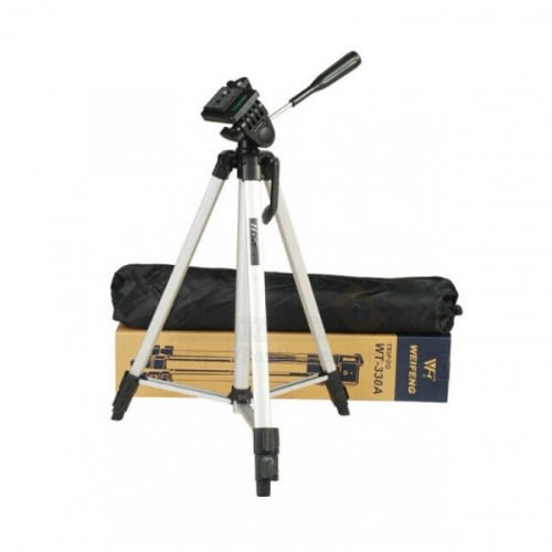 Wt-330a Professional Aluminum Camera Tripod For Dslr Camera & Mobile Phone