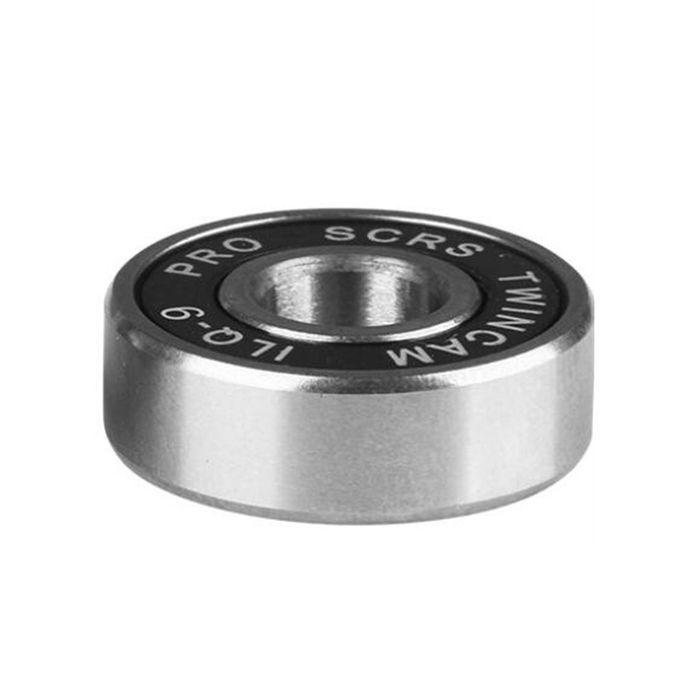ILQ-9 608 Wheel Skateboard Bearing Longboard High Speed Roller Skate Bearings-Black
