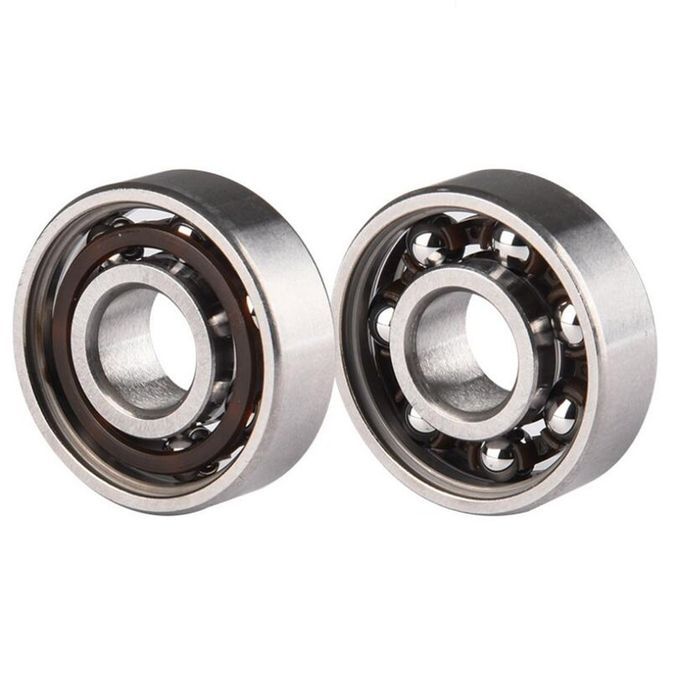 ILQ-9 608 Wheel Skateboard Bearing Longboard High Speed Roller Skate Bearings-Black