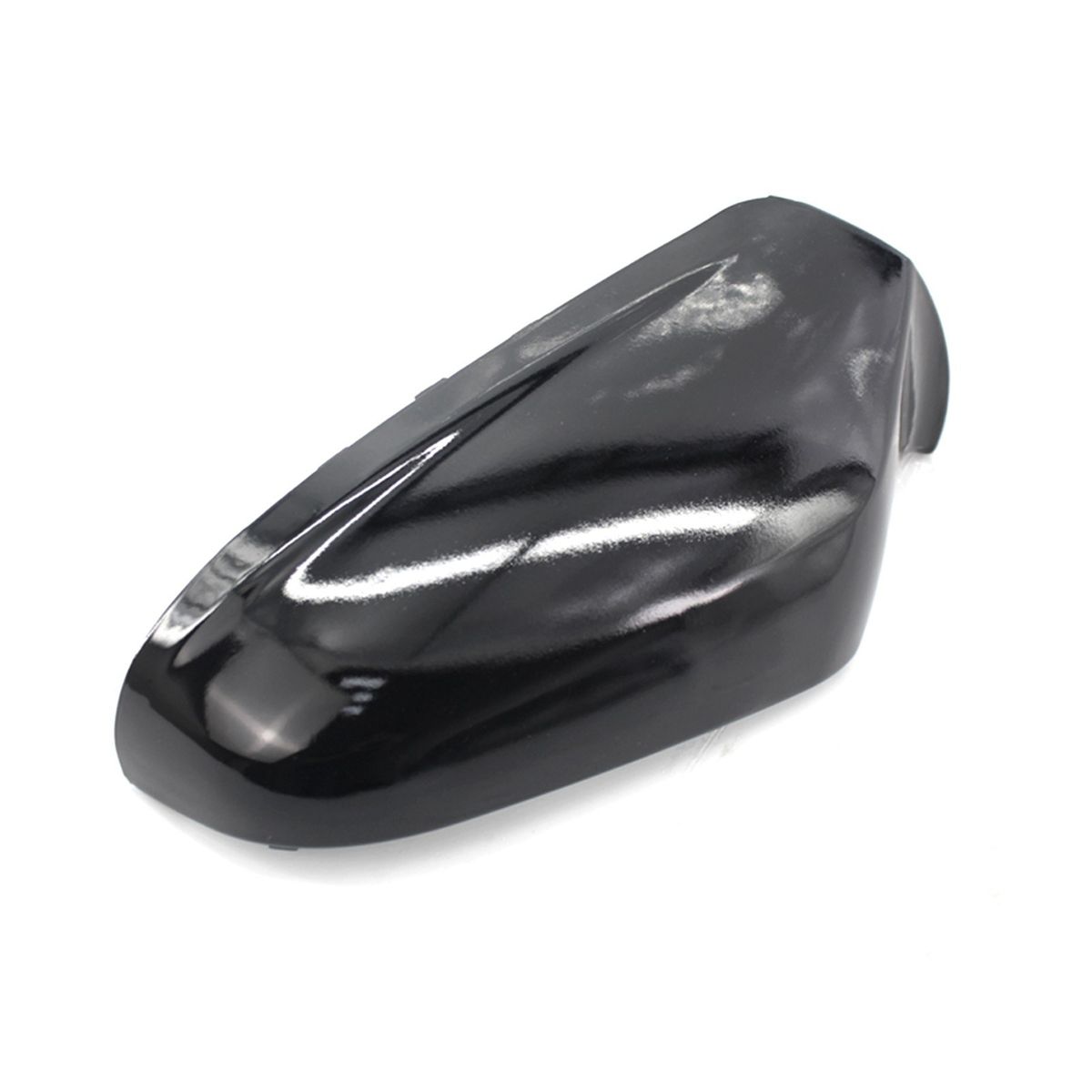 Reversing Mirror Cover Bright Black Left Side Replacement