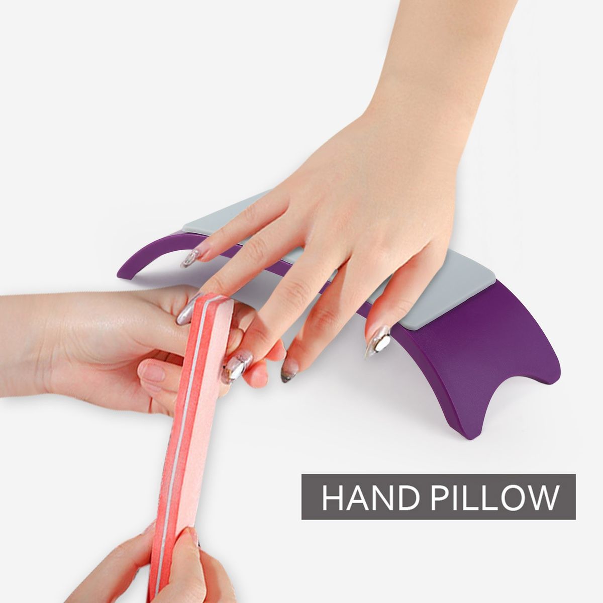 Arc Hand Pillow Stable Cushion Holder For Nail Arm Rest