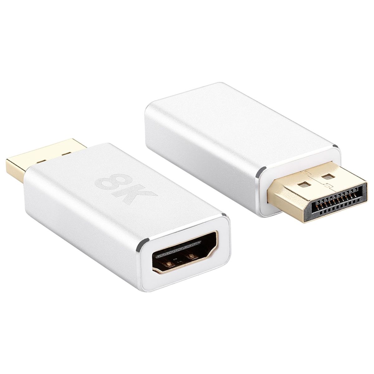 Active Standard DP1.4 to HDMI-Compatible 2.1 Adapter, Dp to