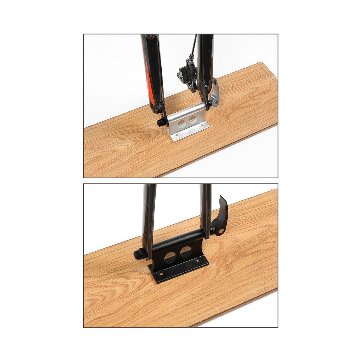 Bicycle Front Fork Quick-Release Fixed Clip Luggage Rack