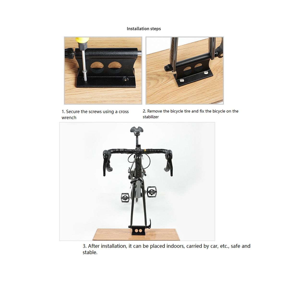 Bicycle Front Fork Quick-Release Fixed Clip Luggage Rack