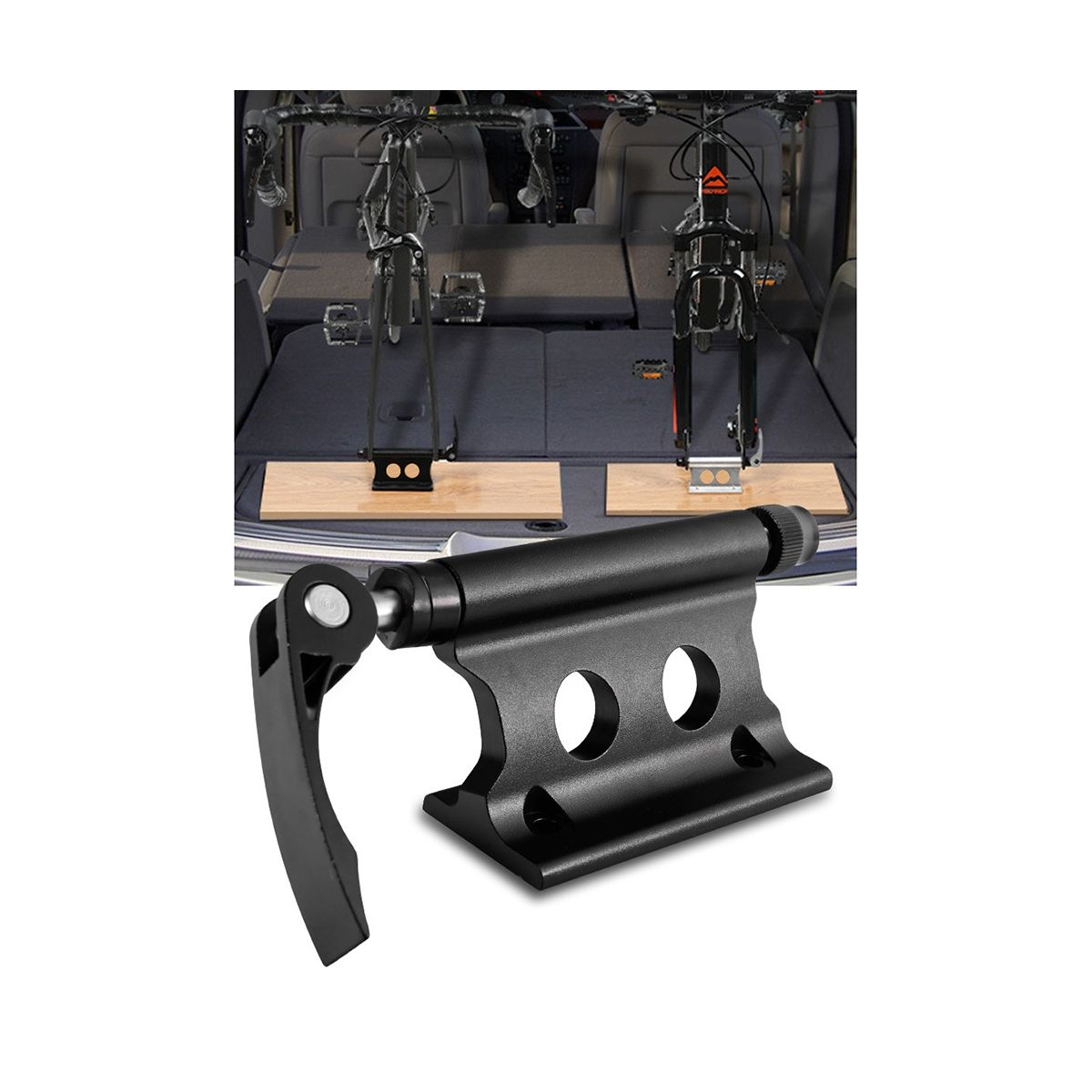Bicycle Front Fork Quick-Release Fixed Clip Luggage Rack