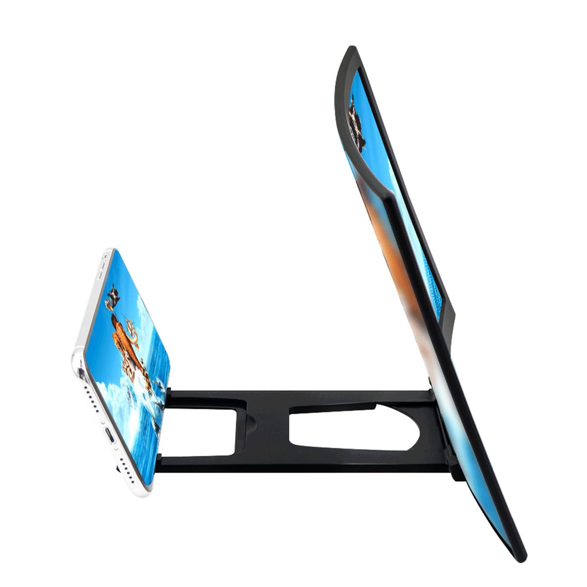 12-inch Phone Screen Magnifier 3D Curved Screen Amplifier