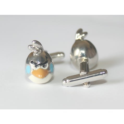 Fancy Angry Bird Detailed Men Cuff-links. Mc-6043