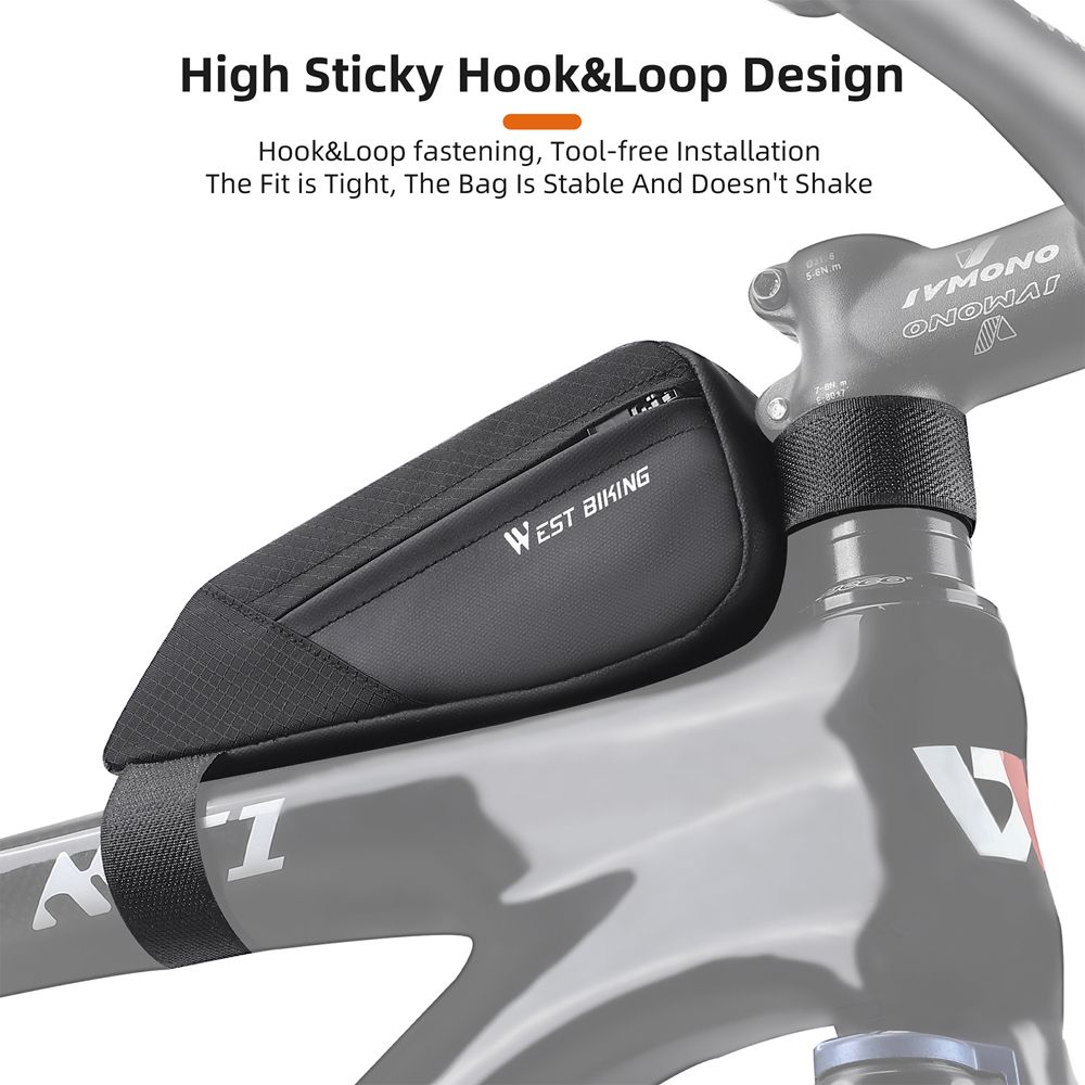 0.5L Bicycle Bag Bike Frame Fronttube Bag Bicycle Front