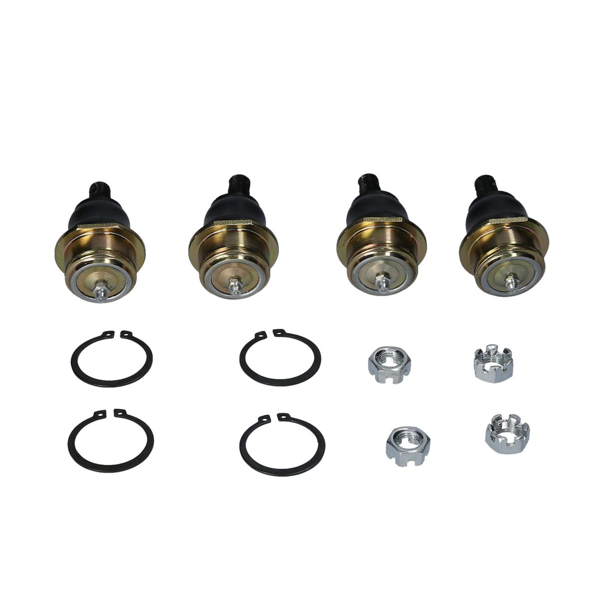 4PCS Complete Upper And Lower Ball Joints Set Replacement