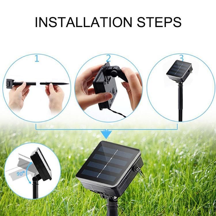 Waterproof Solar Rattan String Lights Maple Leaf String Lights for Outdoor