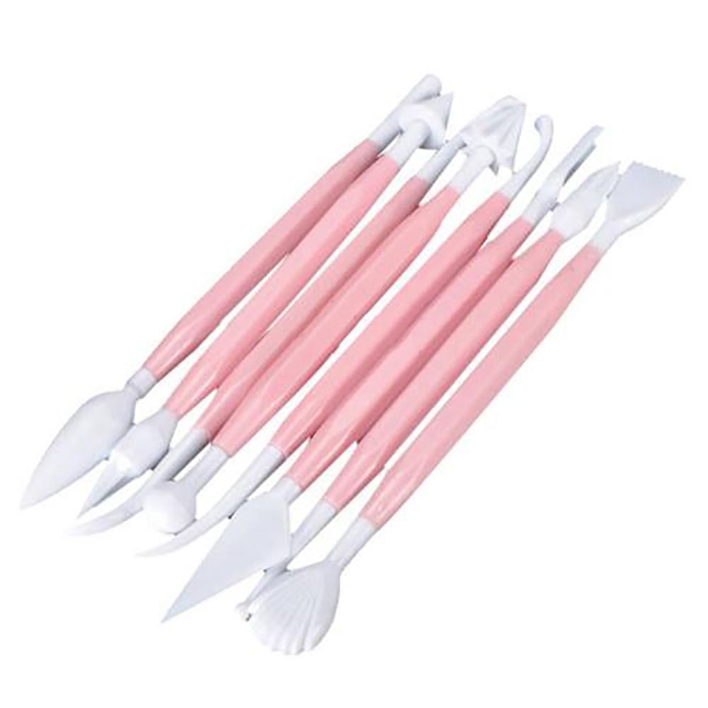 8Pcs/Set Cake Fondant Sugarcraft Modeling Clay DIY
