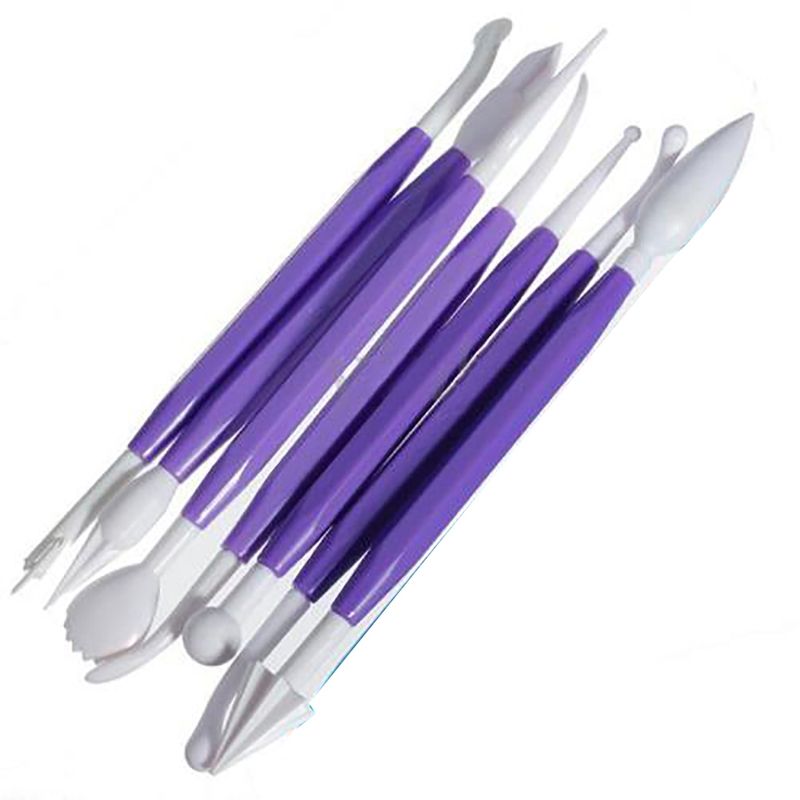 8Pcs/Set Cake Fondant Sugarcraft Modeling Clay DIY