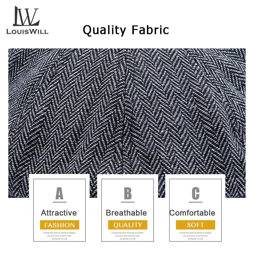 LouisWill Men Berets Caps Fashion Casual Hats Flat Caps