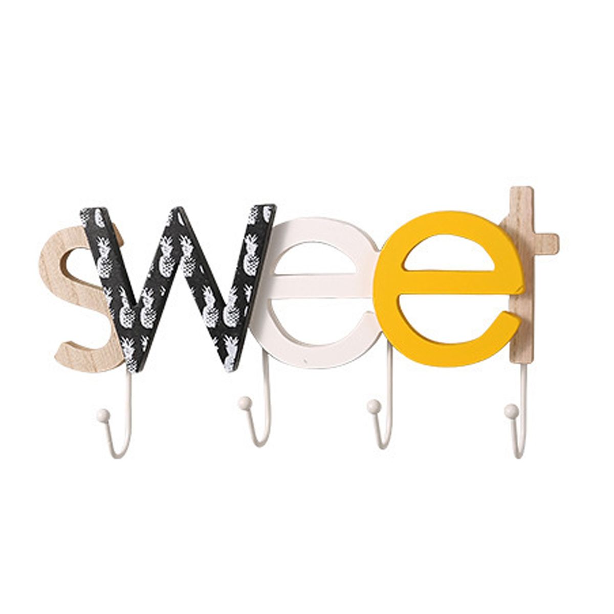 Towel Hook Letters Design Key Hanger B