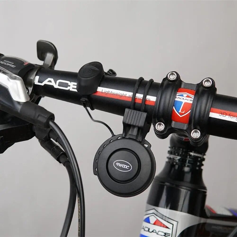 Electric Bike Horn USB Charging Electronic Bicycle Bell Riding Equipment Accessories Universal for Various Types of Bikes