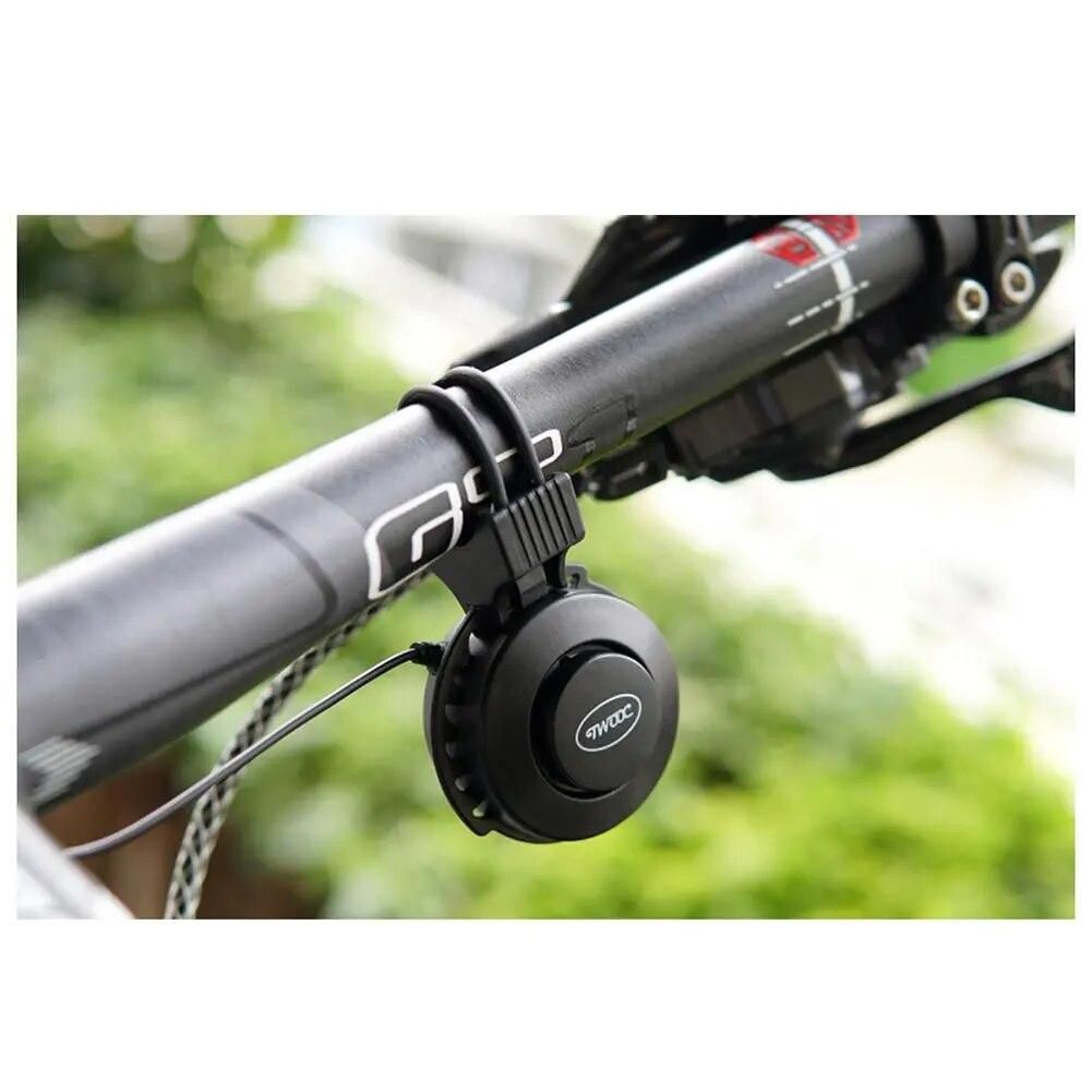 Electric Bike Horn USB Charging Electronic Bicycle Bell Riding Equipment Accessories Universal for Various Types of Bikes