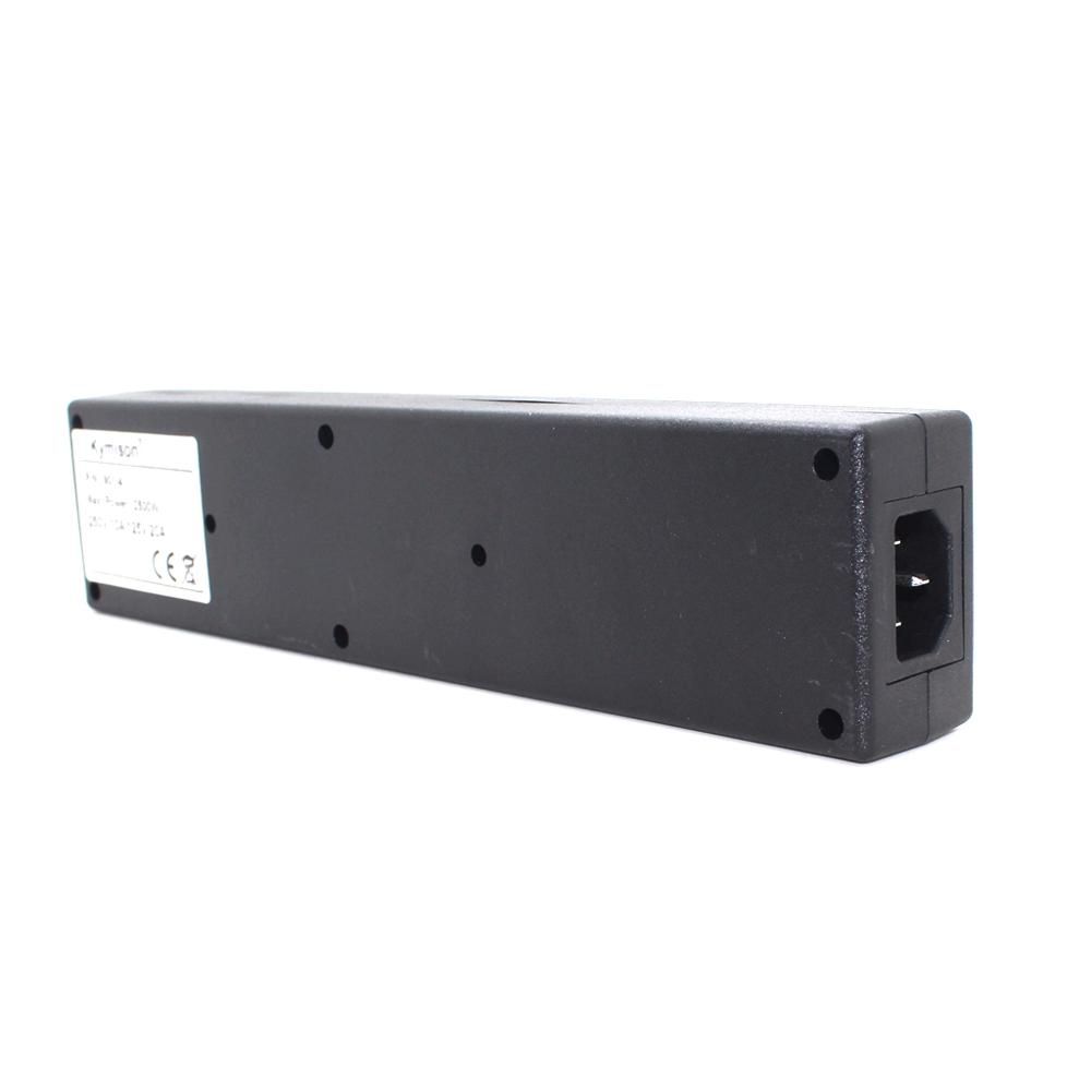 NEW PDU Power Strip With Overload Protector, 4 Ways Universal Outlet Sockets With Power LED Indicator Surge Protector