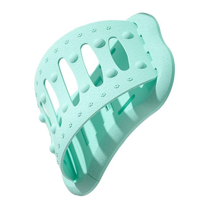 Magic Back Stretcher ABS Corrector Lower Lumbar  Light Blue Box