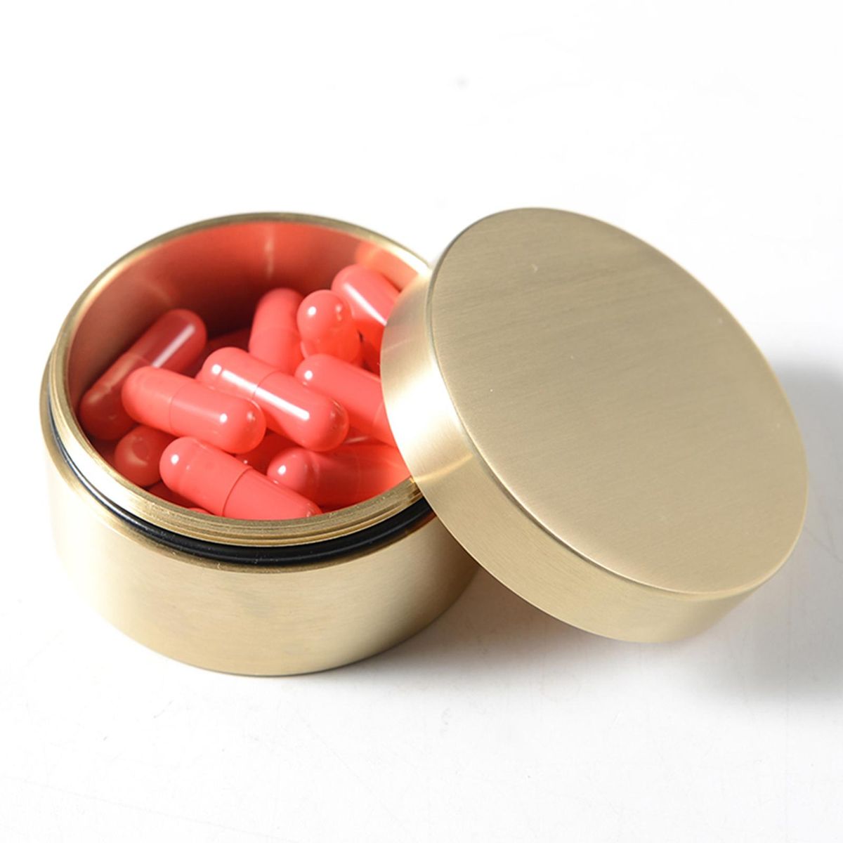 Outdoor Storage Holder Sealed Shock-proof Brass Storage Box