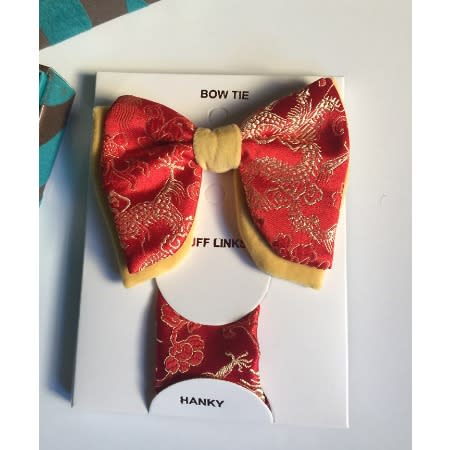 Men's Giant Bow Tie - Multi