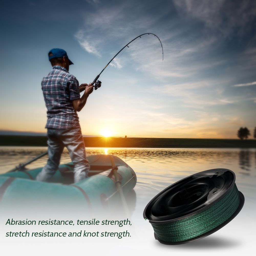 4 Strands Braided Knitted 100M Fishing Line Super Strong PE