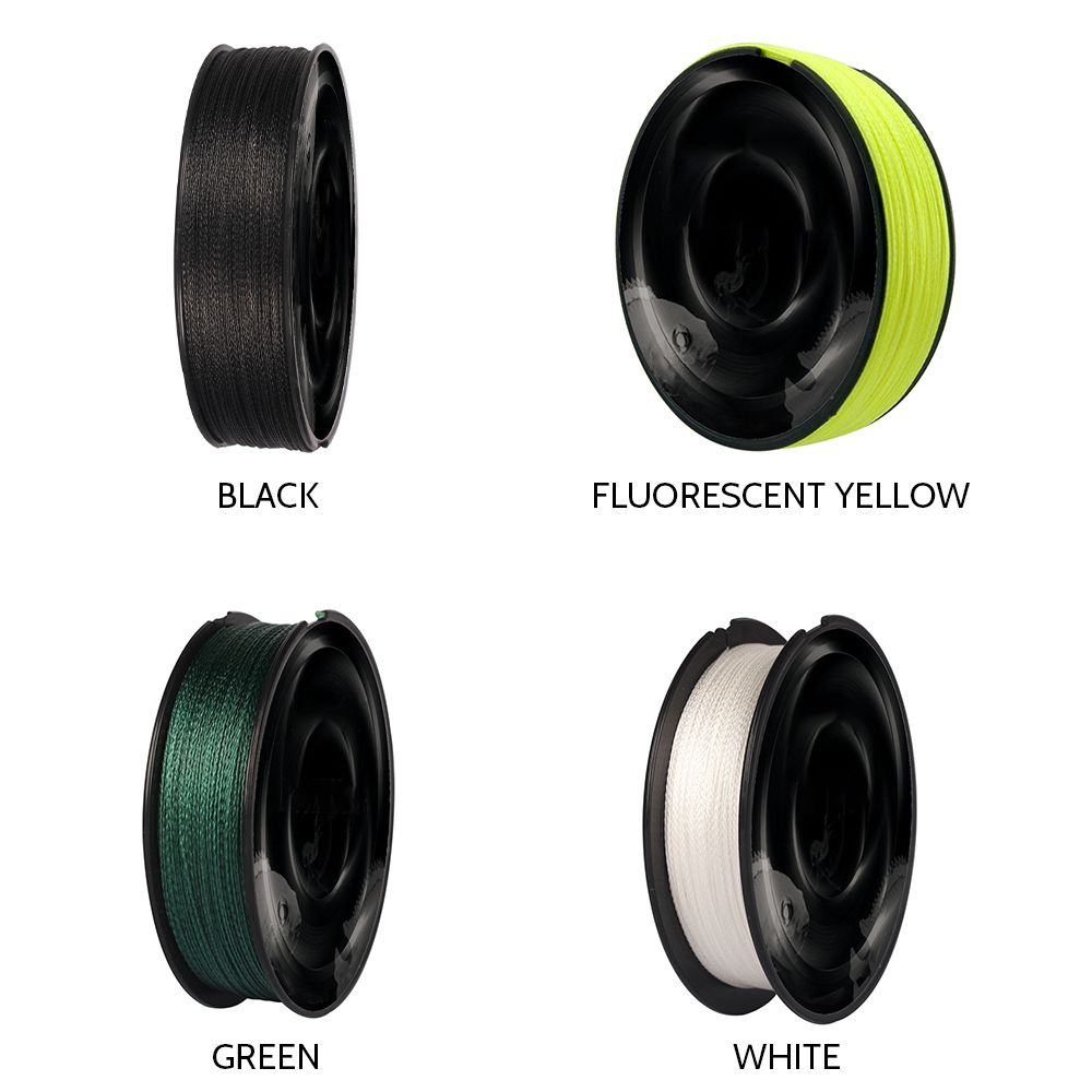4 Strands Braided Knitted 100M Fishing Line Super Strong PE