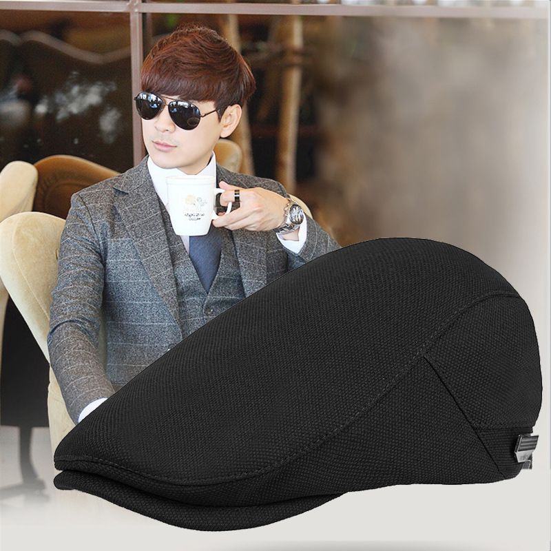 Beret Hat Men's Peaked Cap Spring And Autumn Korean Fashion