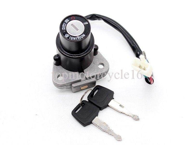 272188752180 Ignition Switch Lock Key For YAMAHA DT 125 R/TZR 250/XT 350/XT 600 W/ Keys 3-Pin