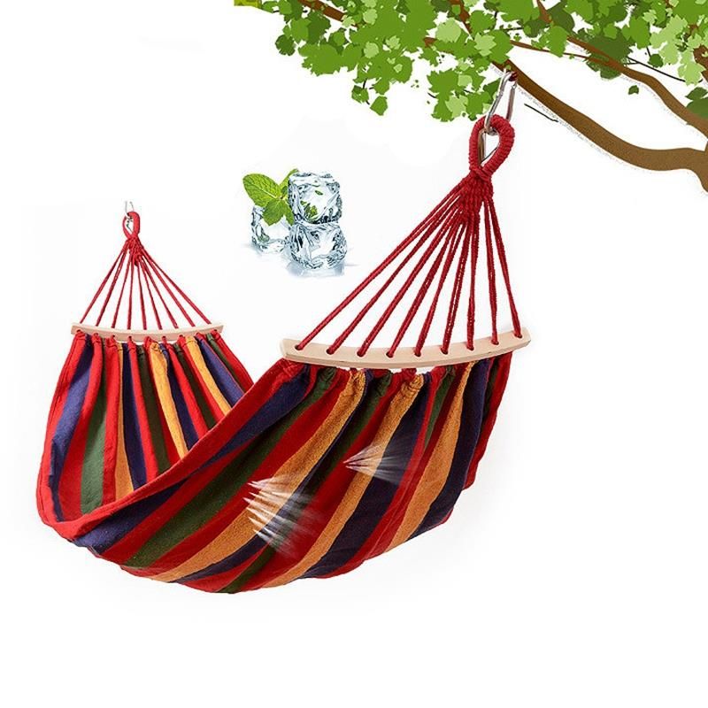 Single Swing Portable Outdoor Camping Travel Chair Rainbow