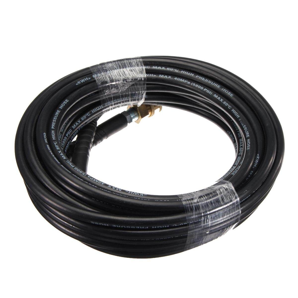 5800PSI 15M 50ft High Washer Hose 3/8" Quick Connect Universal Fitting