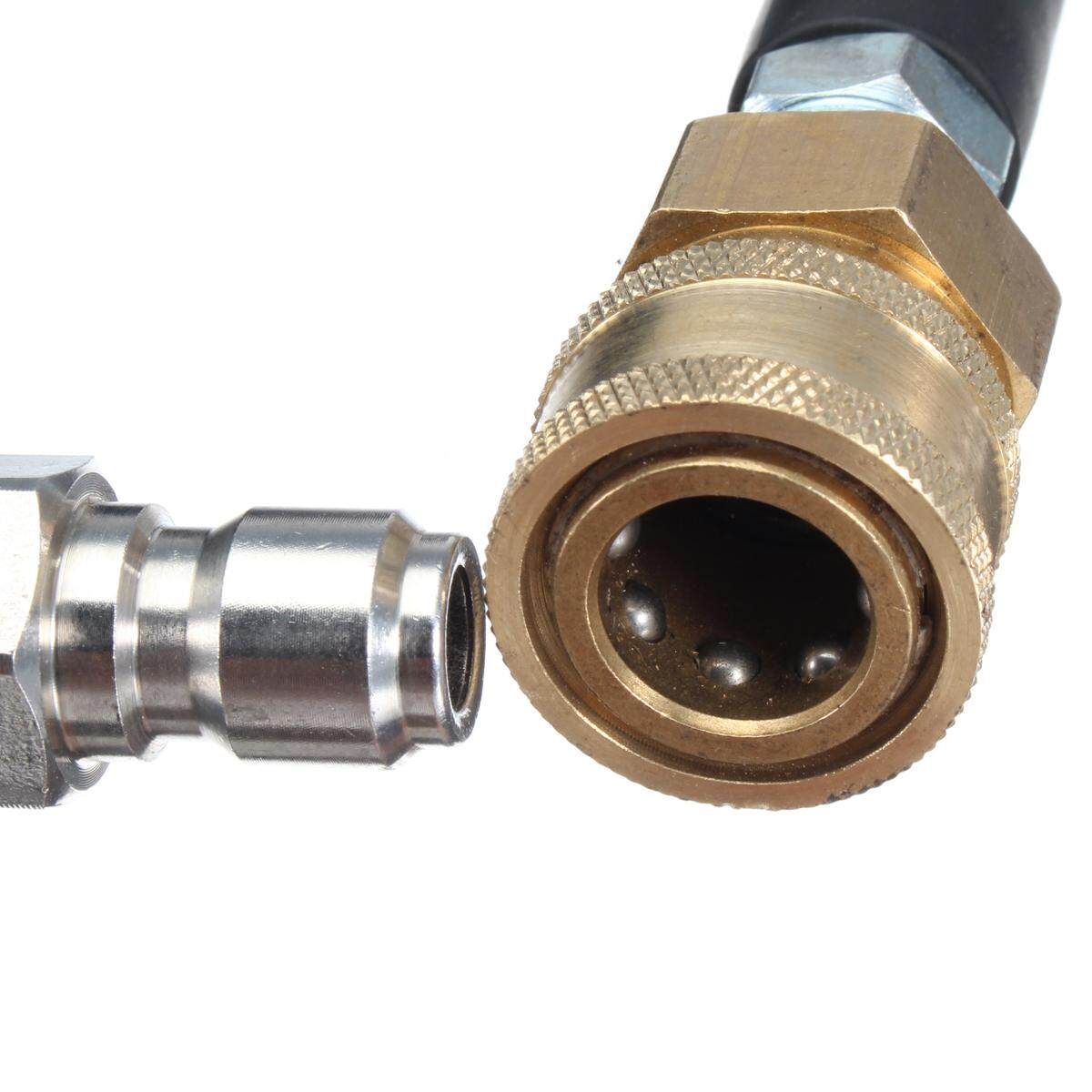 5800PSI 15M 50ft High Washer Hose 3/8" Quick Connect Universal Fitting