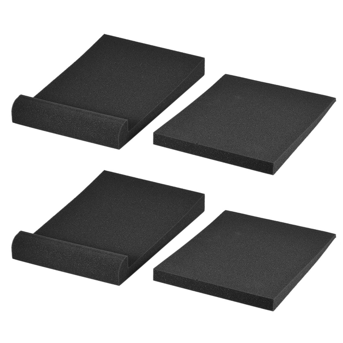 2 Sets/Pack Studio Monitor Speaker Isolation Acoustic Foam
