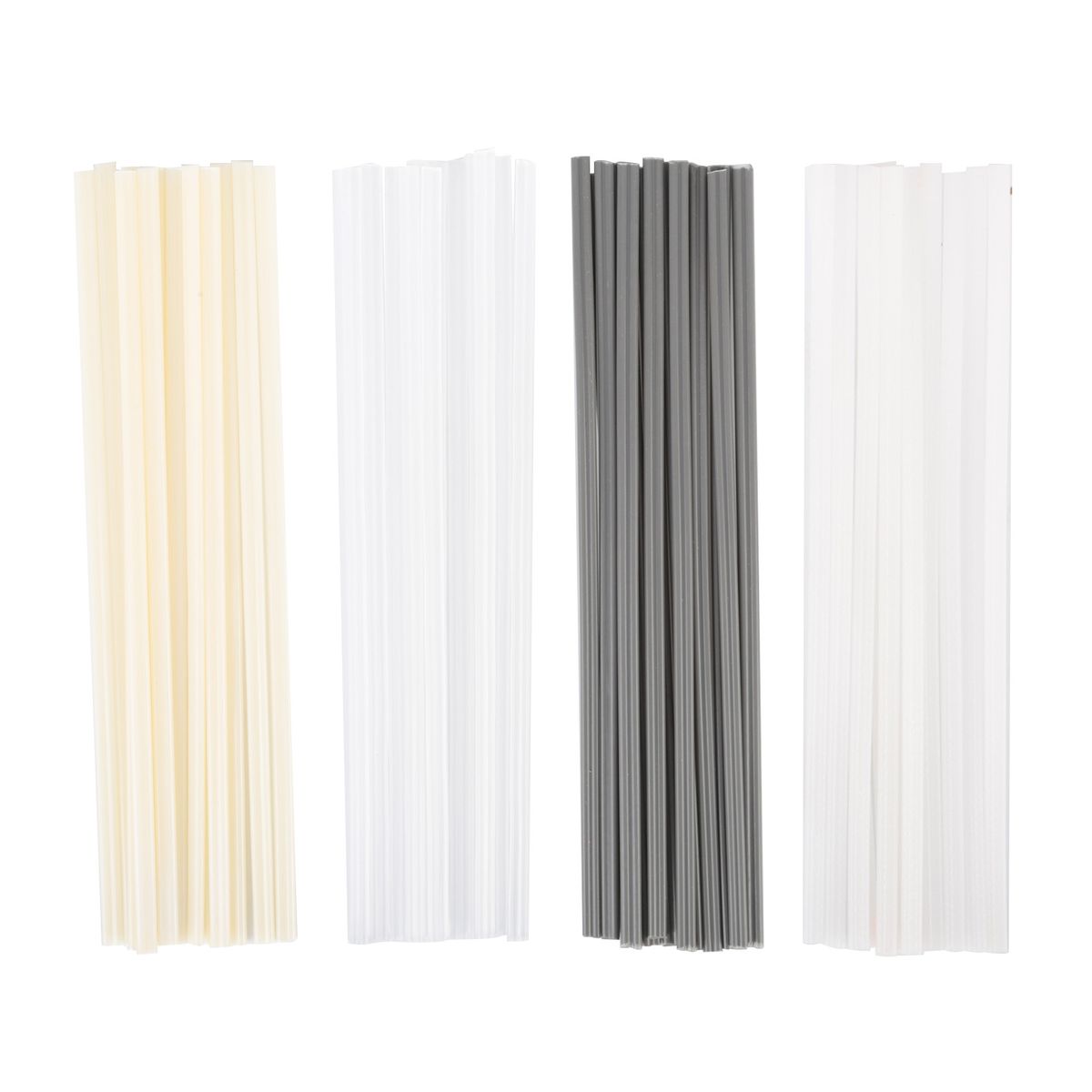 50PCS Plastic Welding Rods ABS/PP/PVC/PE Welder Rods For Car
