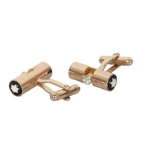 Chrome Star Men's Simple Cufflinks