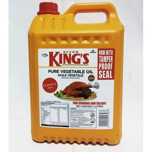 Pure Vegetable Cooking Oil - 5L