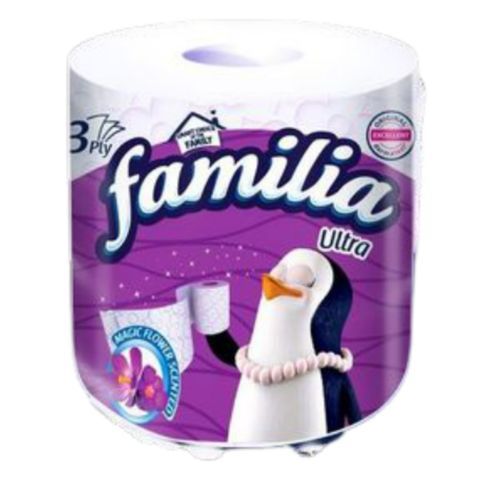 3 Ply Ultra Tissue Paper Scented Roll Purple X12 Rolls.