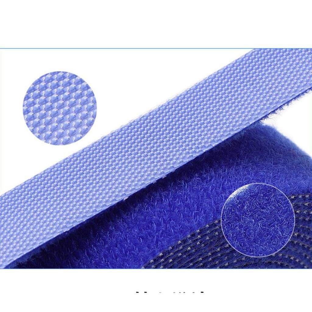 50x Nylon Strap Cable Cord Ties Cable Straps With Buckle Blue 12x150mm