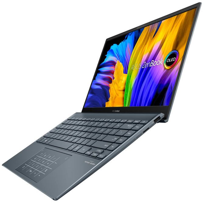 Zenbook 14 UX425EA  Intel Core I5 14" FHD 8GB RAM/256GB SSD Win 11 - Pin Grey