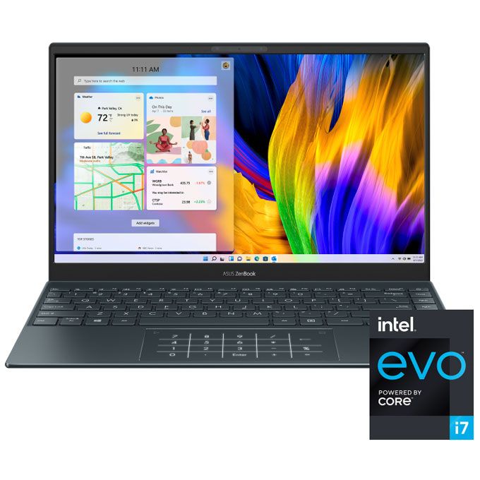 Zenbook UX325EA Core I7 13.3" 8GB/512GB SSD Win 11 - Pine Grey
