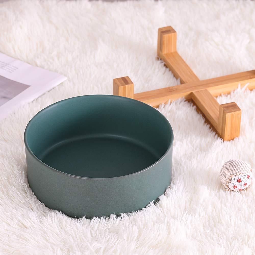 Kitten Bowl for Food and Water, Raised Ceramic Cat Food