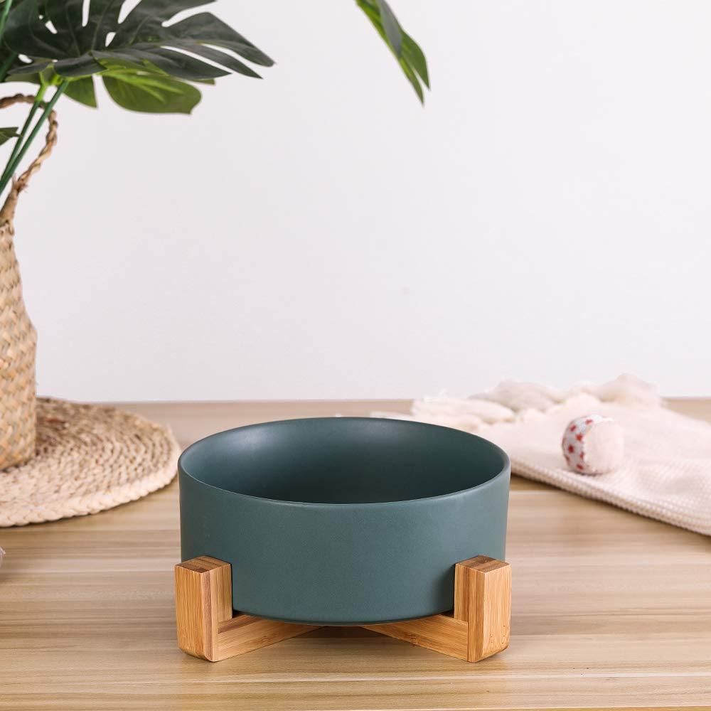 Kitten Bowl for Food and Water, Raised Ceramic Cat Food
