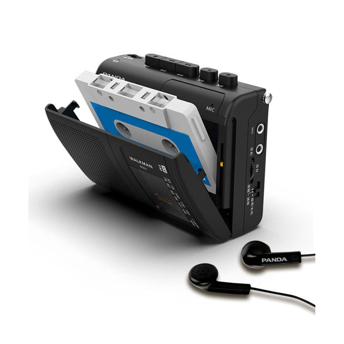Panda 6501 Portable Tape AM/FM Radio Retro Cassette Music