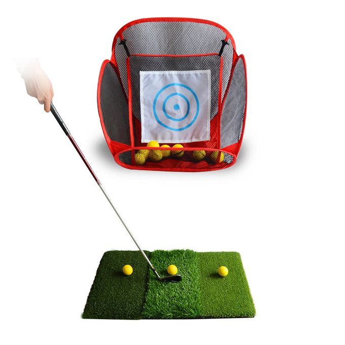 Golf Practice Net Lawn Hitting Net Chiping Net Home Backyard Red