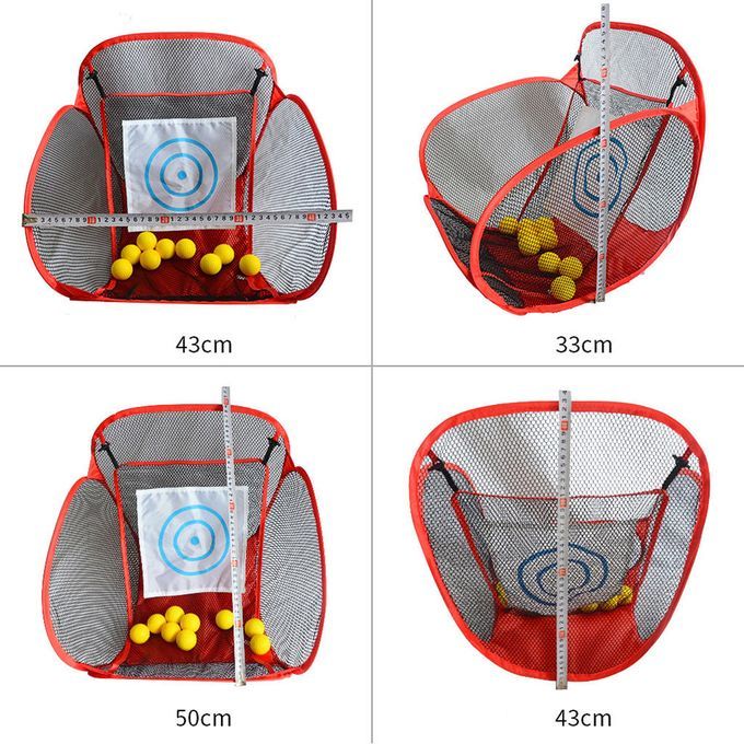 Golf Practice Net Lawn Hitting Net Chiping Net Home Backyard Red