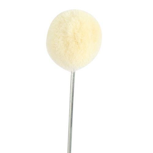 50 Pieces Wool Daubers Ball Brush Leather Dye