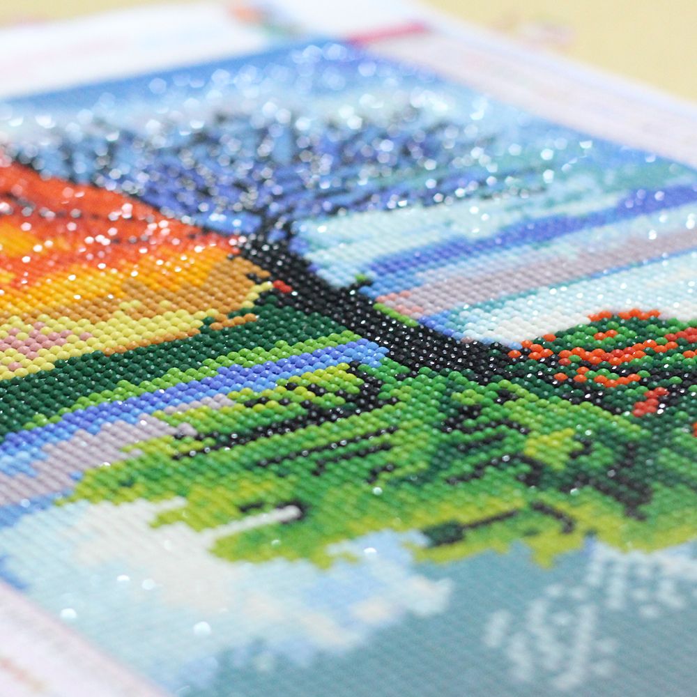 8 * 10 Inches/20 * 25cm DIY 5D Diamond Painting Kit Tiger