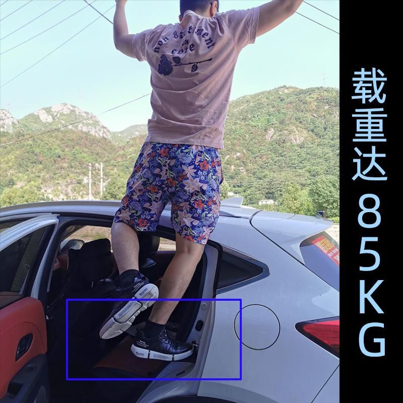 Suitable for climbing pedals, door side pedals, Grand Cherokee Renegade, Wrangler, Free Light, Free Passenger Orange Upgraded Version Thickened